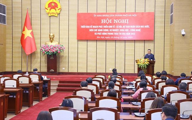 Hà Nội giao chỉ tiêu, quyết tâm hoàn thành mục tiêu phát triển năm 2023