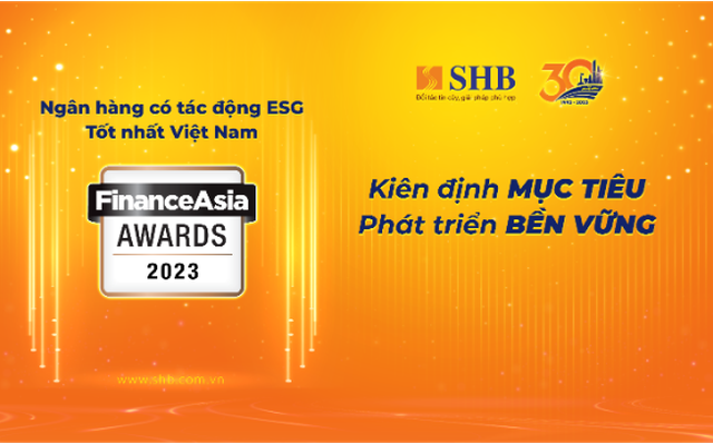 SHB được FinanceAsia vinh danh