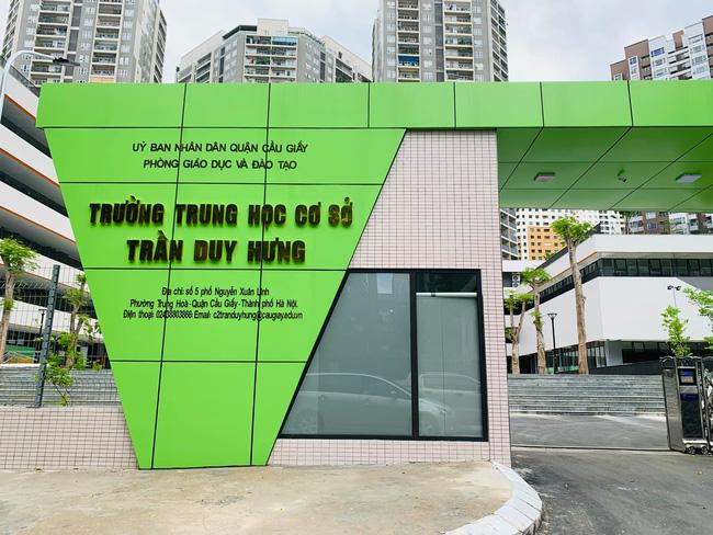 3 ngôi trường CÔNG LẬP to đẹp nằm ngay gần nhau ở quận Cầu Giấy, phụ huynh đi qua nhìn thích mê - Ảnh 5.