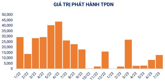 Gần 79.000 tỷ đồng trái phiếu doanh nghiệp được phát hành trong 7 tháng đầu năm - Ảnh 1.