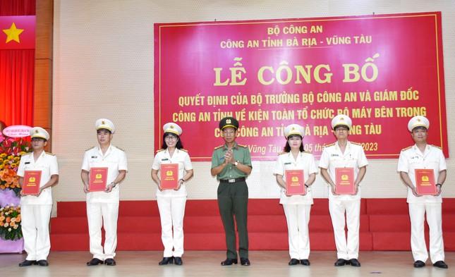 Công an 7 tỉnh triển khai kiện toàn tổ chức bộ máy và công tác cán bộ - Ảnh 7.