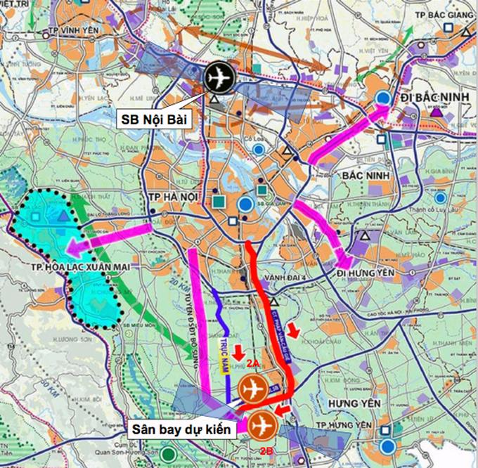Sân bay thứ hai của Hà Nội có thêm vị trí đề xuất ở đâu, diện tích "khủng" cỡ nào? - Ảnh 2.