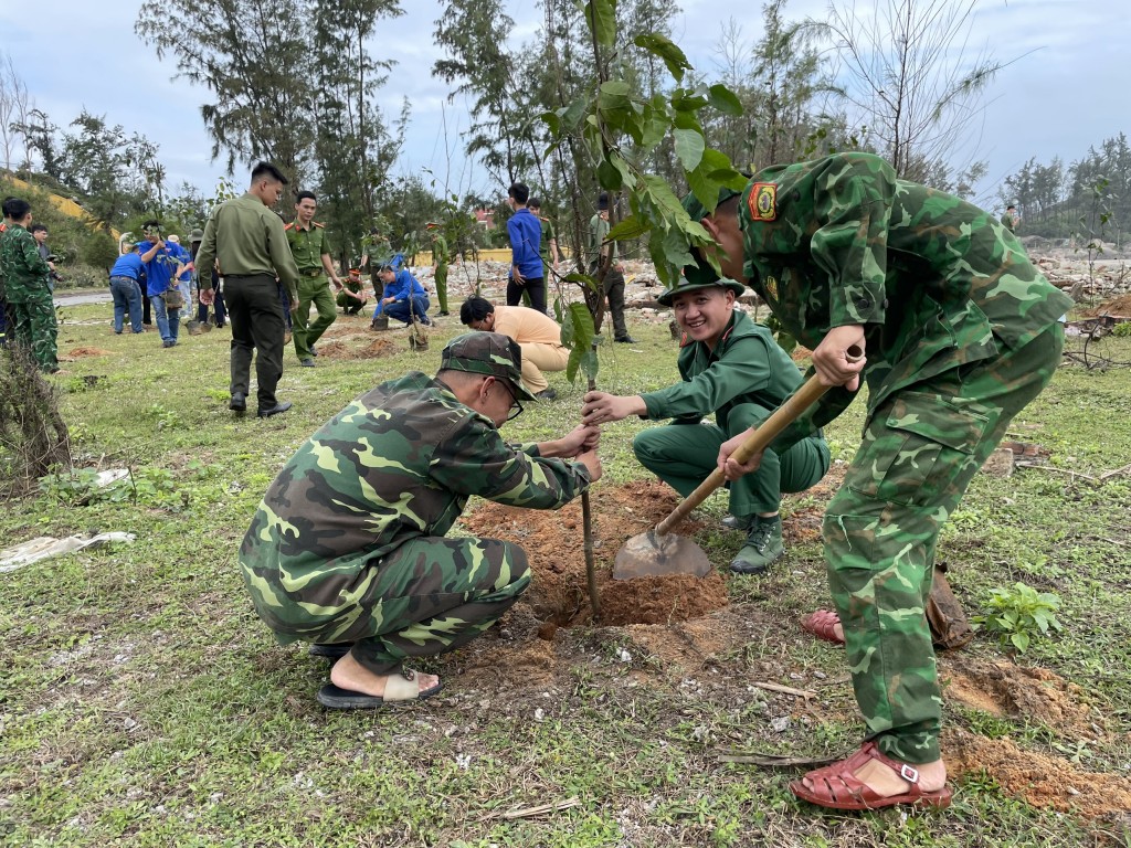 Sức trẻ Đồn Biên phòng cửa khẩu cảng Dung Quất