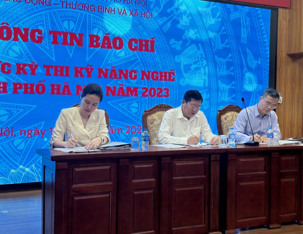 284 thí sinh tham dự kỳ thi kỹ năng nghề Hà Nội năm 2023