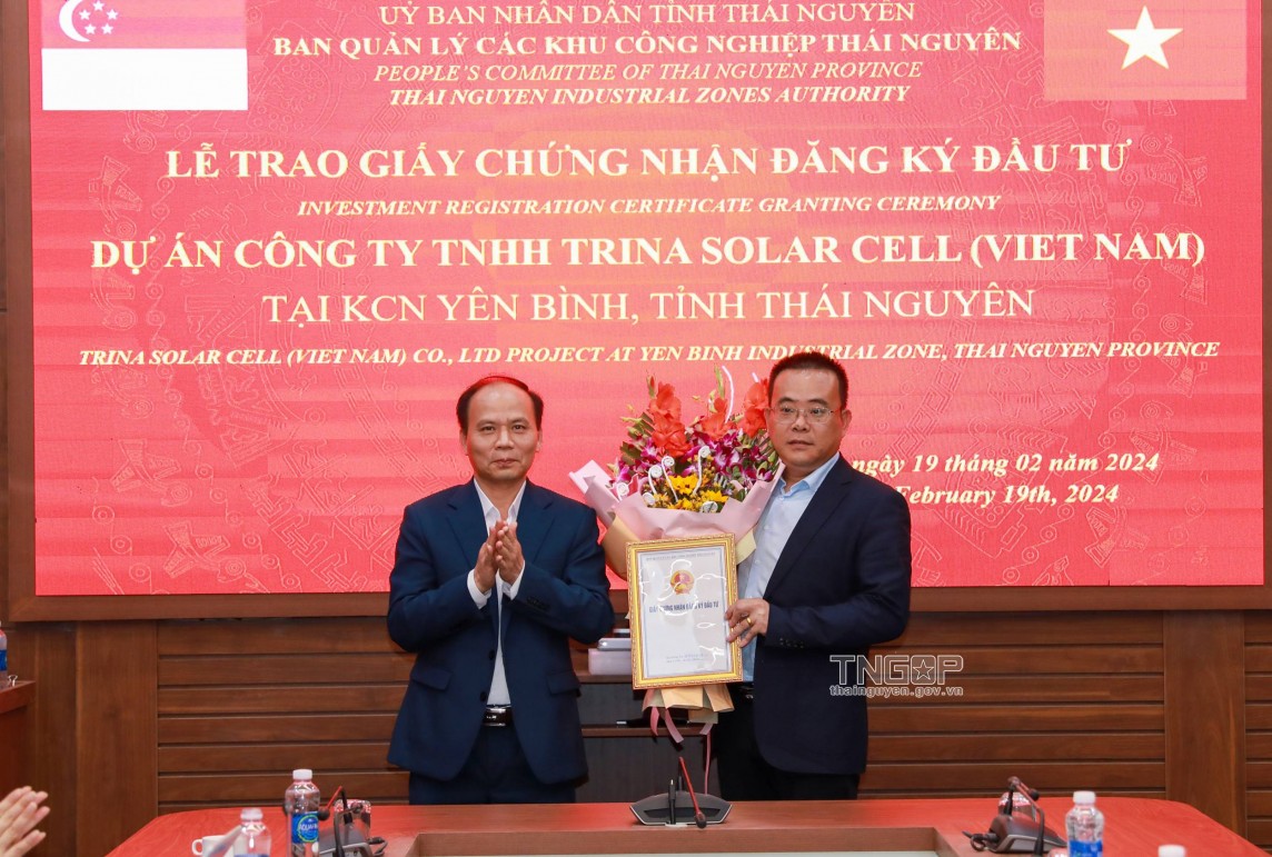 Thái Nguyên: Đẩy mạnh hoạt động xúc tiến đầu tư phát triển cơ sở hạ tầng khu, cụm công nghiệp