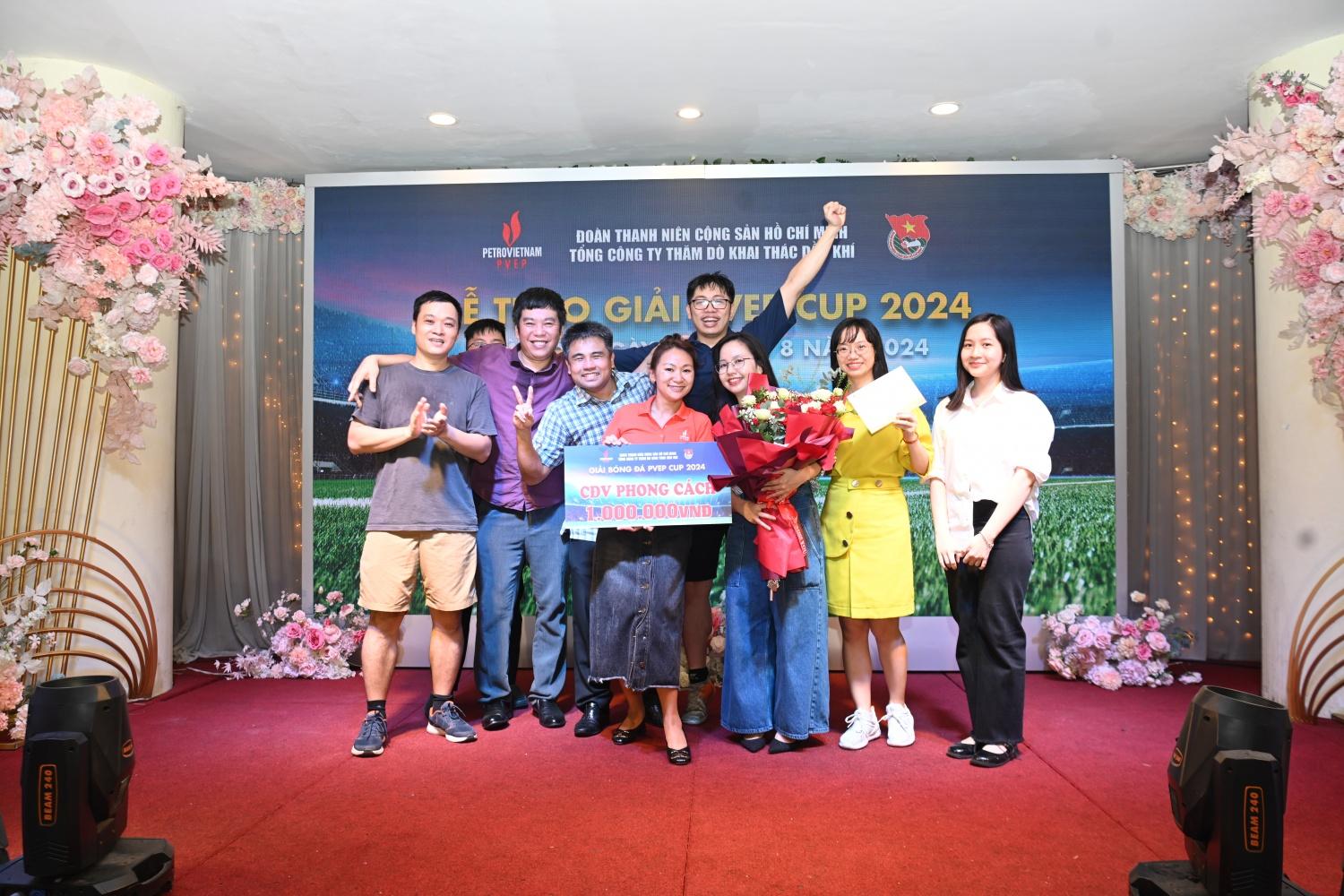 Bế mạc Giải bóng đá PVEP Cup 2024