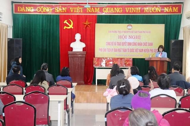 Tại huyện Phú Xuyên, công tác phối hợp giữa Đoàn Thanh niên và MTTQ đã tạo ra nhiều hiệu quả tốt trong hoạt động an sinh