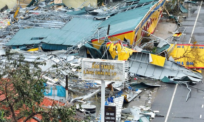 Bão Yagi tàn phá nặng nề tại Việt Nam cũng như Philippines và Trung Quốc khi siêu bão này quét qua