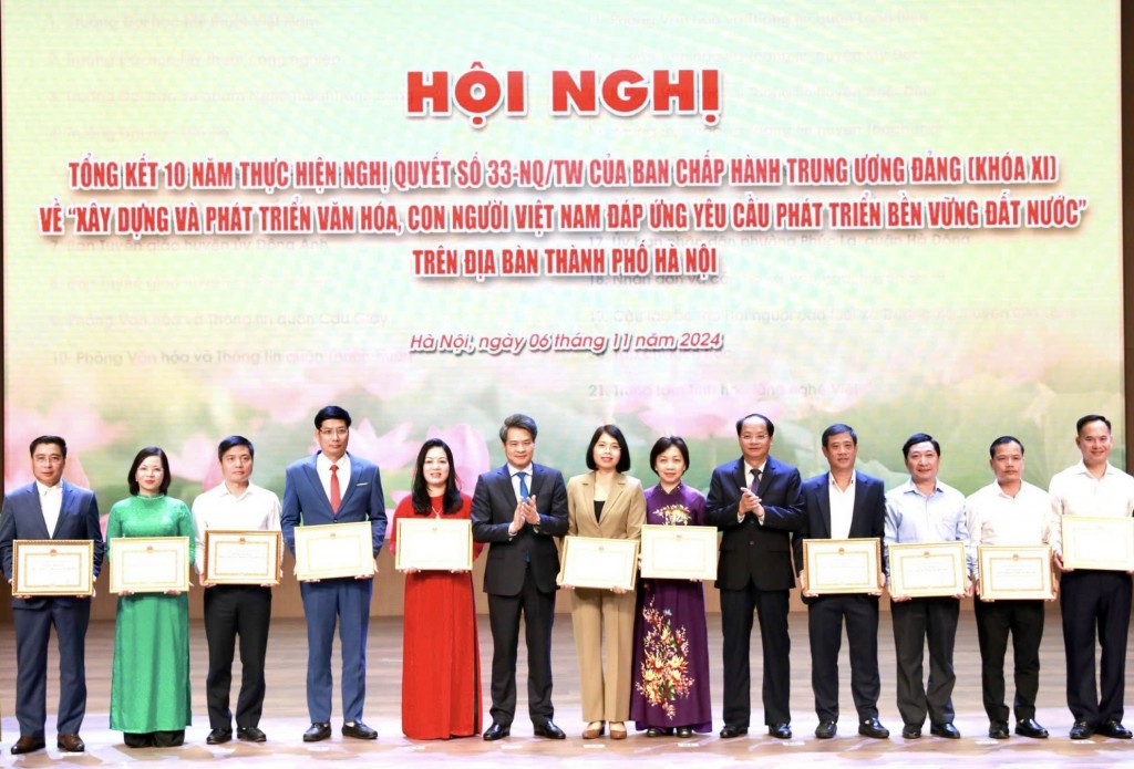 Sớm cụ thể hóa Luật Thủ đô trên lĩnh vực văn hóa, sáng tạo