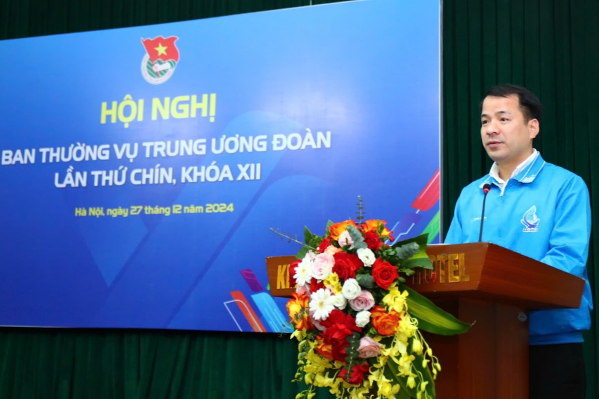 12/12 chỉ tiêu trong công tác Đoàn năm 2024  đều đạt và vượt