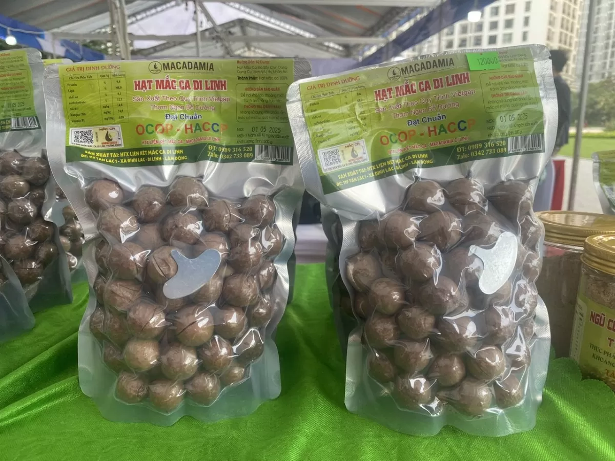 Sản phẩm Mắc ca Di Linh