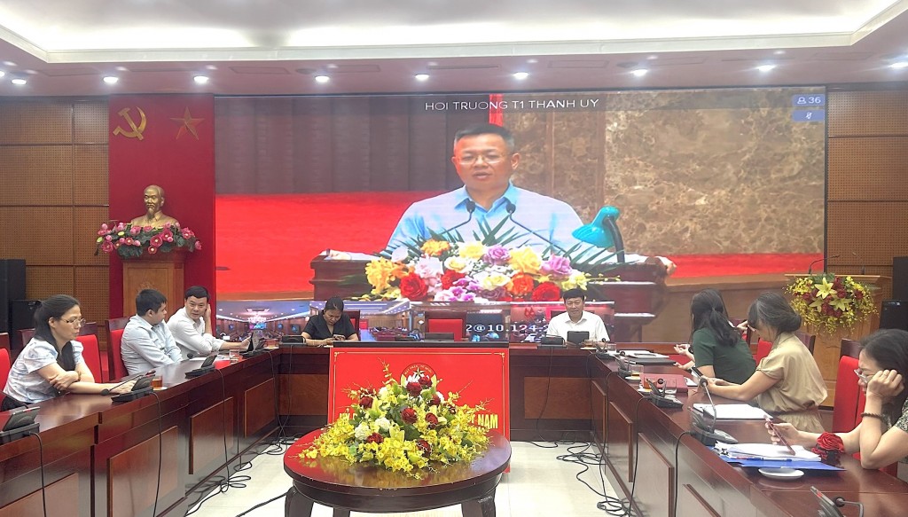 Hà Nội tập huấn thủ tục hành chính Đảng trên môi trường điện tử Hà Nội tập huấn thủ tục hành chính Đảng trên môi trường điện tử