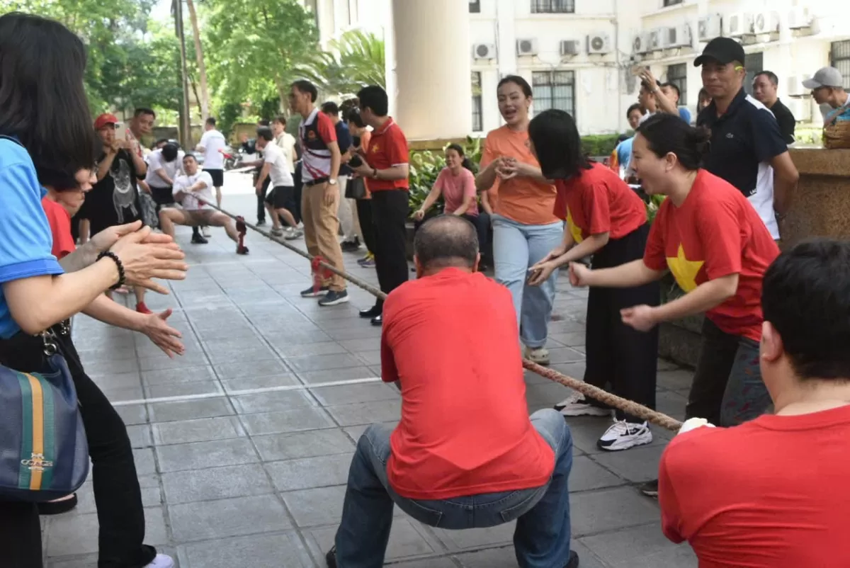 Bộ trưởng Nguyễn Hồng Diên: Hội thao là dịp để mỗi cá nhân, tập thể gắn bó hơn, đoàn kết hơn