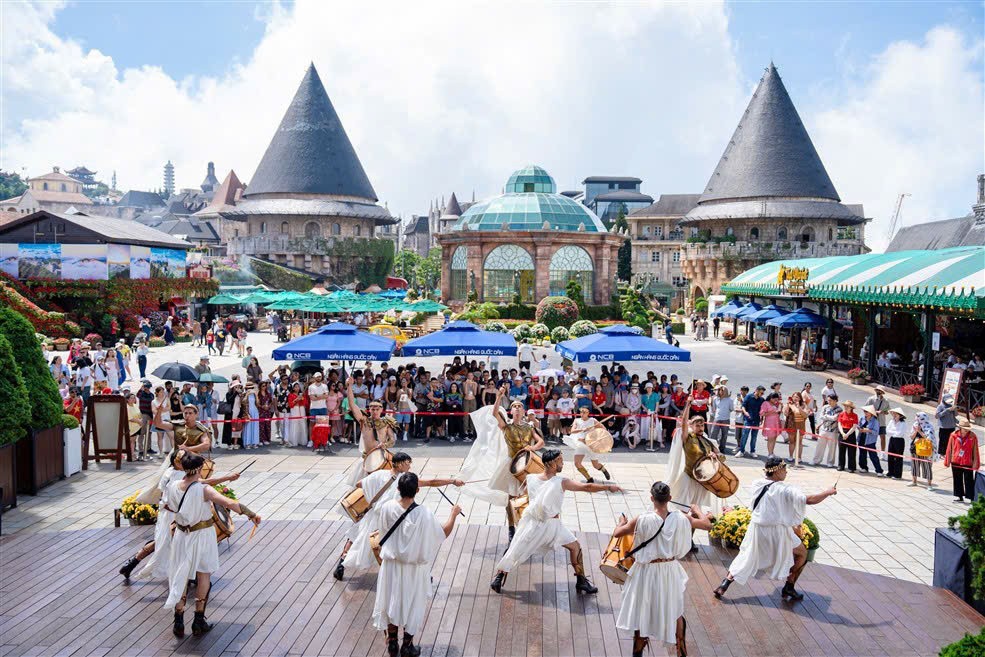 Khu du lịch Bà Nà Hills góp phần nâng tầm thương hiệu du lịch Đà Nẵng thời gian qua