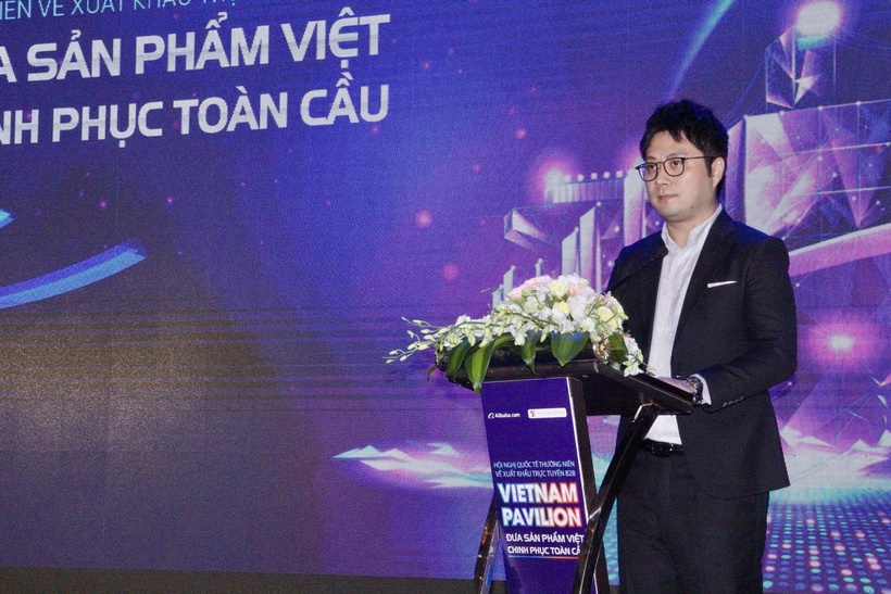 Ông Young Liu, Giám đốc Quốc gia Alibaba.com Việt Nam. Ảnh: P.C