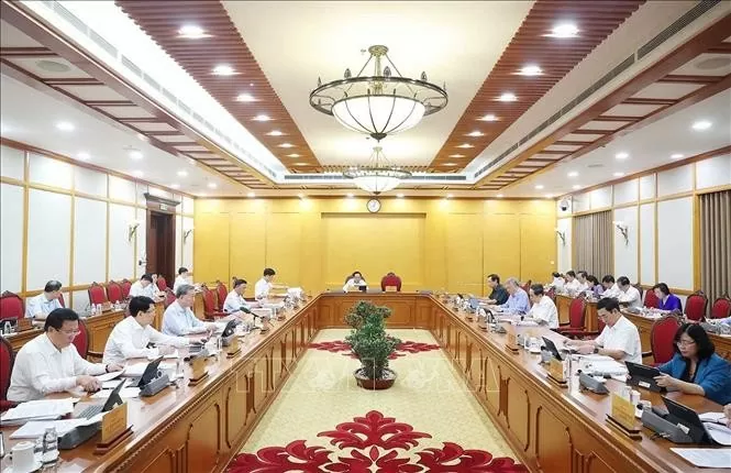 Tổng Bí thư Tô Lâm: Quan tâm làm tốt công tác bố trí, sắp xếp cán bộ Tổng Bí thư Tô Lâm: Quan tâm làm tốt công tác bố trí, sắp xếp cán bộ