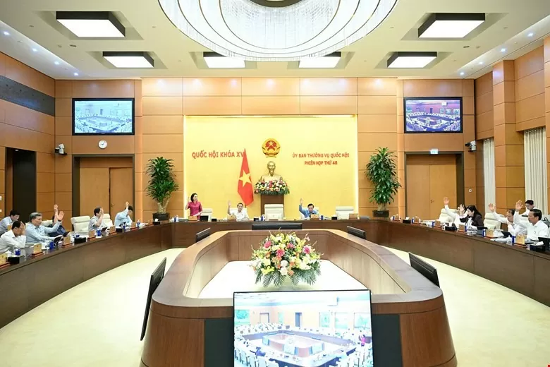 Ủy ban Thường vụ Quốc hội biểu quyết Ủy ban Thường vụ Quốc hội biểu quyết