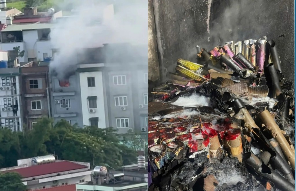 Hiện trường vụ nổ Hiện trường vụ nổ