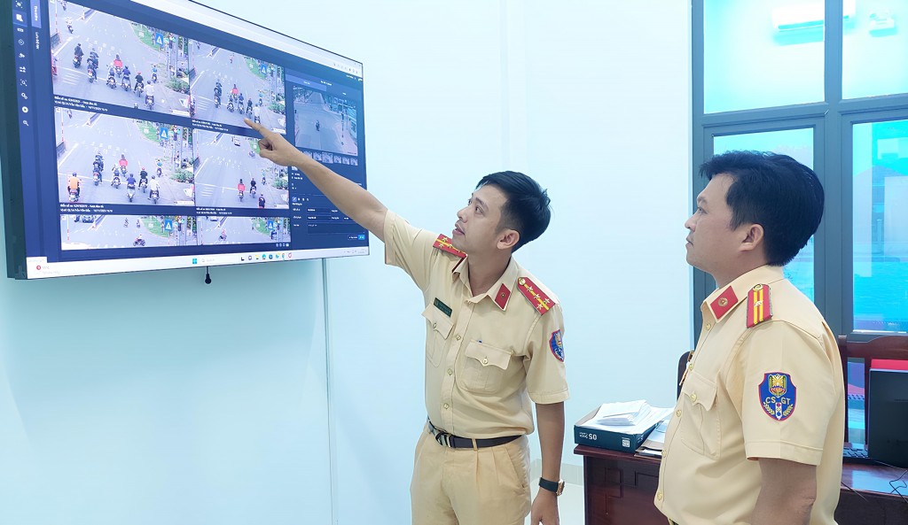 Hệ thống camera AI giám sát giao thông tại TP Tân An - tự động ghi nhận vi phạm, hỗ trợ công an xử lý qua ảnh