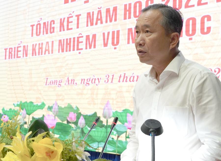 Giám đốc Sở GD&ĐT Tây Ninh Nguyễn Quang Thái. (Ảnh: Long An Online).