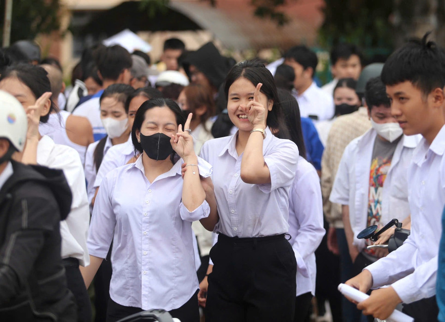Thí sinh Gia Lai trong Kỳ thi tốt nghiệp THPT 2025.