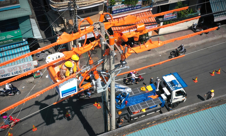 Nhiều khu vực phường - xã trên địa bàn tỉnh Đồng Tháp (mới) sẽ bị cúp điện trong ngày 23/7 đến ngày 24/7/2025 để bảo trì, sửa chữa lưới điện. Ảnh: EVNSPC.