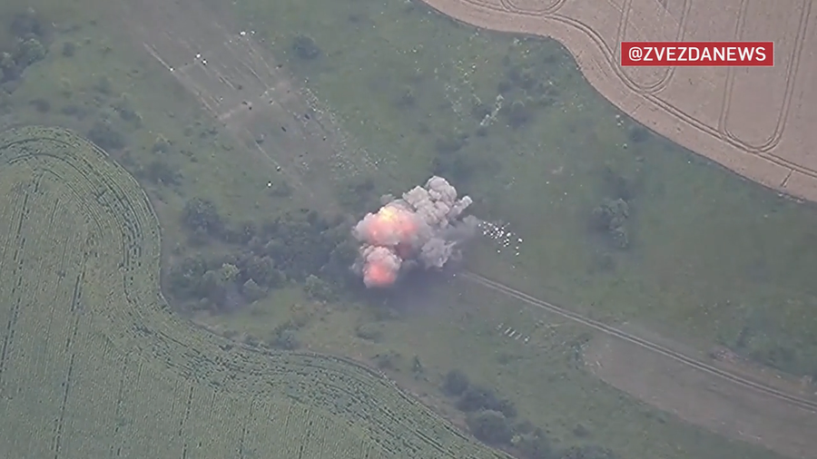 Geran-2 giáng đòn vào trại huấn luyện ở Sumy