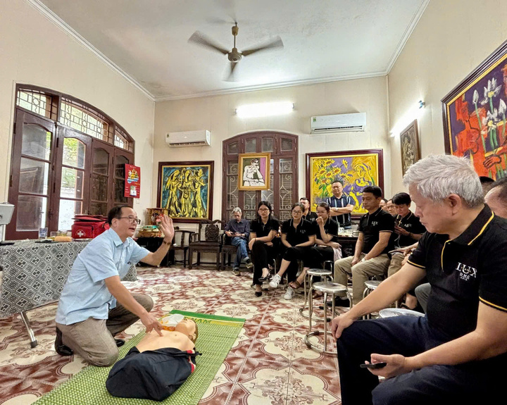 Huấn luyện các kỹ năng về an toàn du lịch tại doanh nghiệp cần phải tăng cường triển khai. Ảnh: LuxGroup