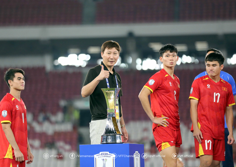 U23 Việt Nam vẫn còn những mục tiêu lớn sau chức vô địch tại giải U23 Đông Nam Á. Ảnh: VFF