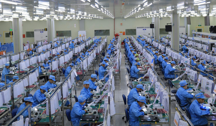 Máy móc và linh kiện là một trong những nhóm hàng có kim ngạch xuất khẩu lớn sang Pháp và EU. Ảnh: Minh Khôi