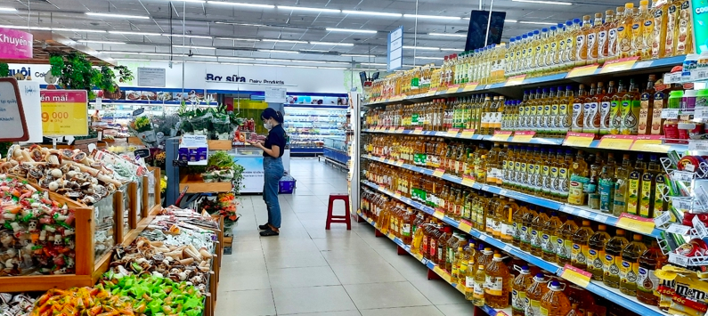 7 tháng, tổng mức bán lẻ hàng hóa và doanh thu dịch vụ tiêu dùng duy trì tăng trưởng ổn định. Ảnh minh hoạ