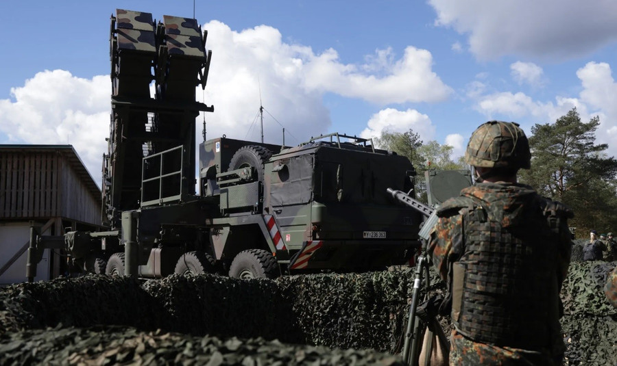 Hệ thống phòng không Patriot của Đức.