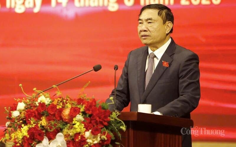 Bí thư Tỉnh ủy Điện Biên Trần Quốc Cường phát biểu tại lễ kỷ niệm