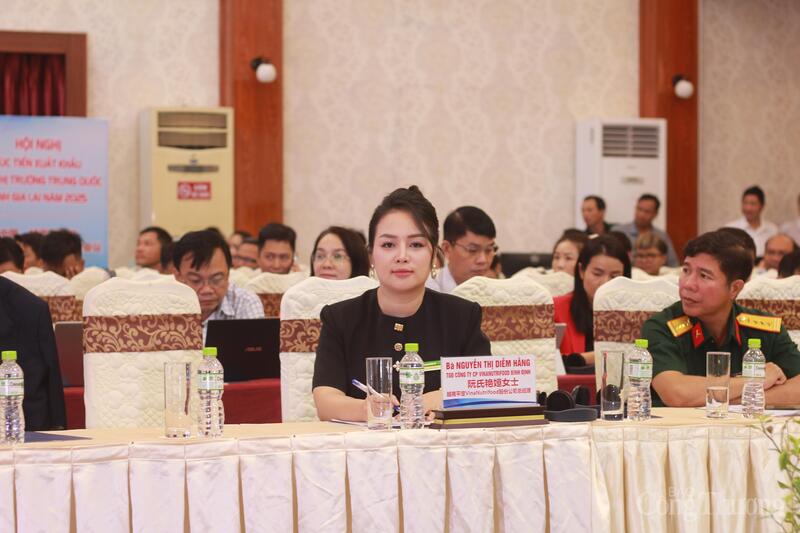 Bà Nguyễn Thị Diễm Hằng, Tổng giám đốc Công ty Cổ phần Vinanutrifood. Ảnh: Hiền Mai