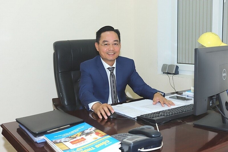 Ông Hoàng Xuân Phong, Giám đốc Trung tâm Xúc tiến Công Thương Thanh Hóa trao đổi với phóng viên. Ảnh: Xuân Phong