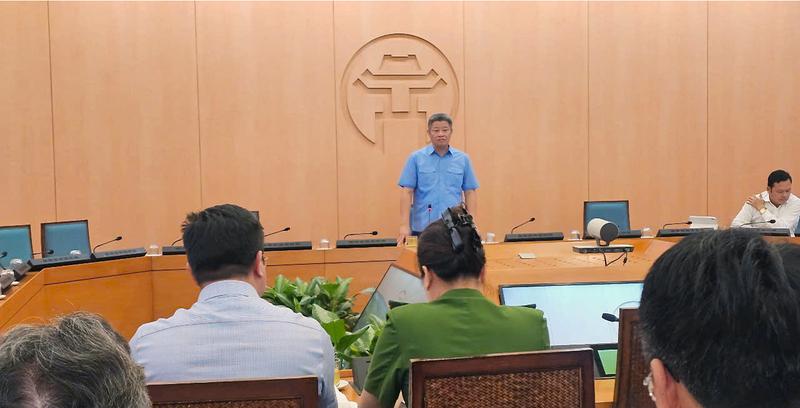 Ông Nguyễn Mạnh Quyền, Phó Chủ tịch UBND TP. Hà Nội phát biểu khai mạc hội nghị