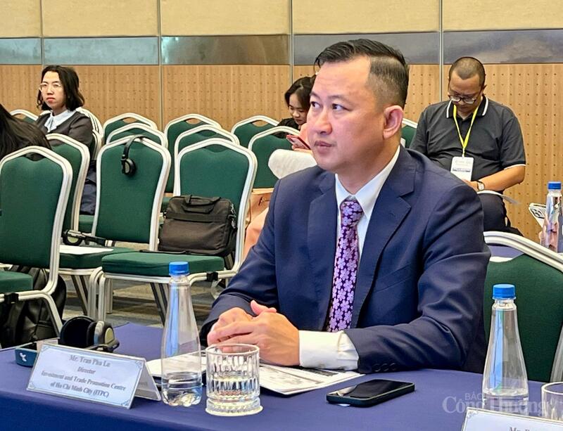 Ông Trần Phú Lữ, Giám đốc Trung tâm Xúc tiến Thương mại và Đầu tư TP. Hồ Chí Minh (ITPC).