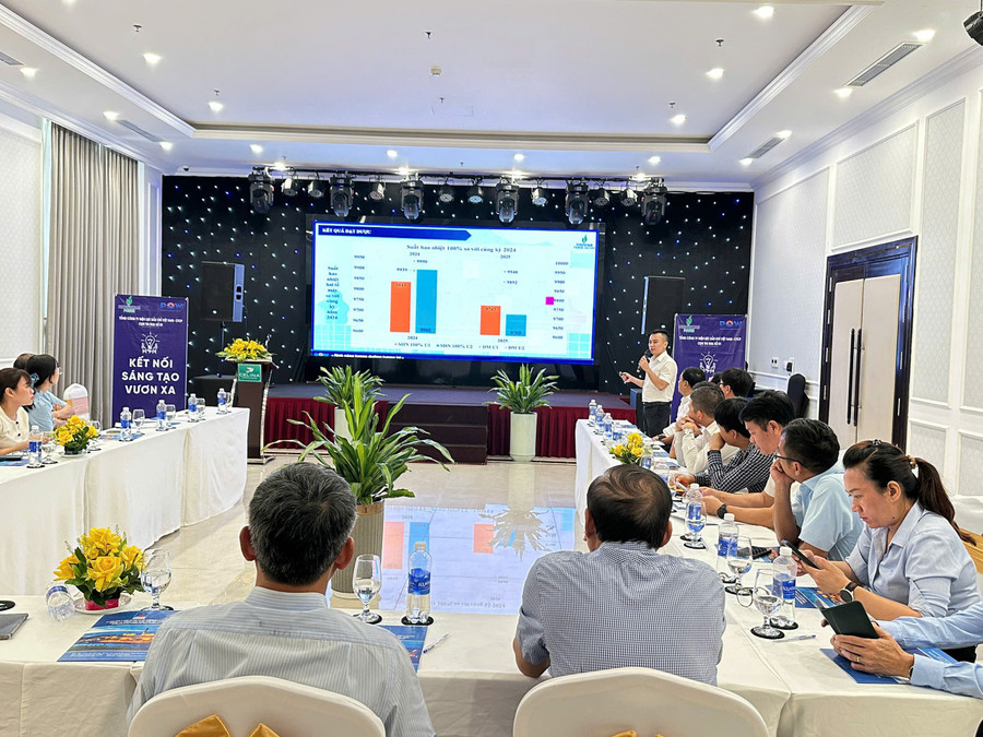 Toàn cảnh hội thảo thi đua - khen thưởng Cụm thi đua số 1 PV Power.