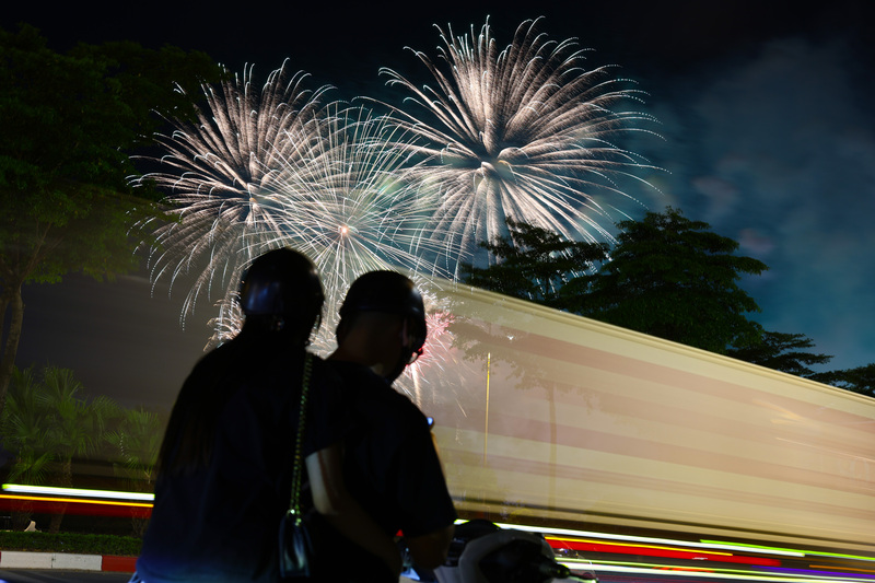 Pháo hoa rực sáng, khép lại hành trình 80 năm đầy tự hào - 16