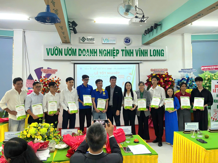 Lễ tốt nghiệp Học viện Khởi nghiệp.