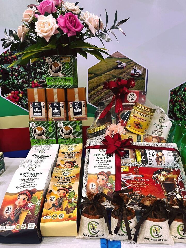 Cà phê Khe Sanh hiện diện trong các nhà hàng, khách sạn ở các tỉnh thành phố. Ảnh: NVCC