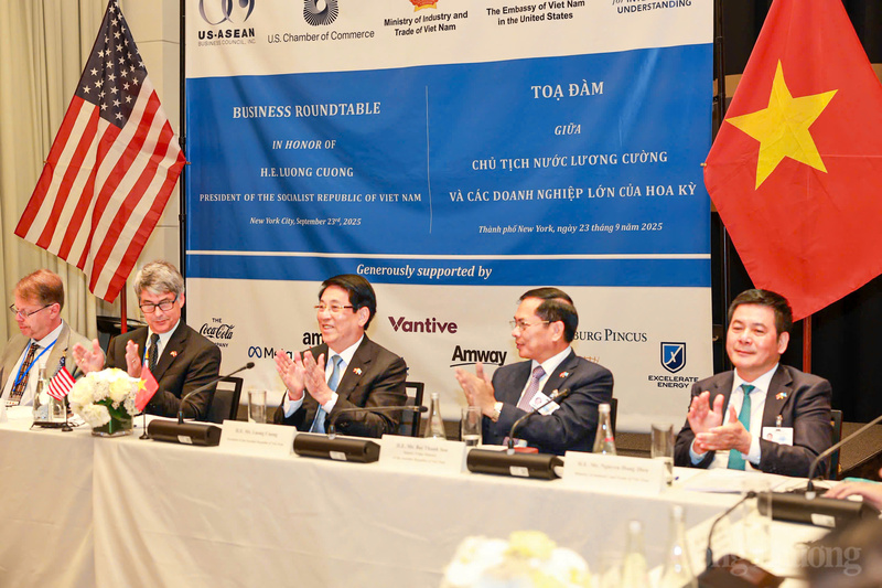 Tọa đàm do Bộ Công Thương và Đại sứ quán Việt Nam tại Hoa Kỳ đã phối hợp cùng Hội đồng kinh doanh Hoa Kỳ - ASEAN (USABC), Phòng Thương mại Hoa Kỳ (USCC) và Hội đồng doanh nghiệp vì sự hiểu biết chung (BCIU) tổ chức.