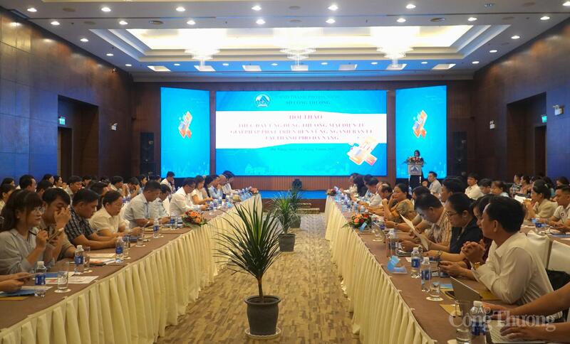 Hội thảo thúc đẩy ứng dụng thương mại điện tử: Giải pháp phát triển bền vững ngành bán lẻ tại TP. Đà Nẵng