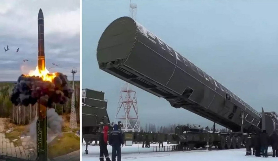 Nga thử nghiệm tên lửa ICBM mang đạn siêu vượt âm Avangard