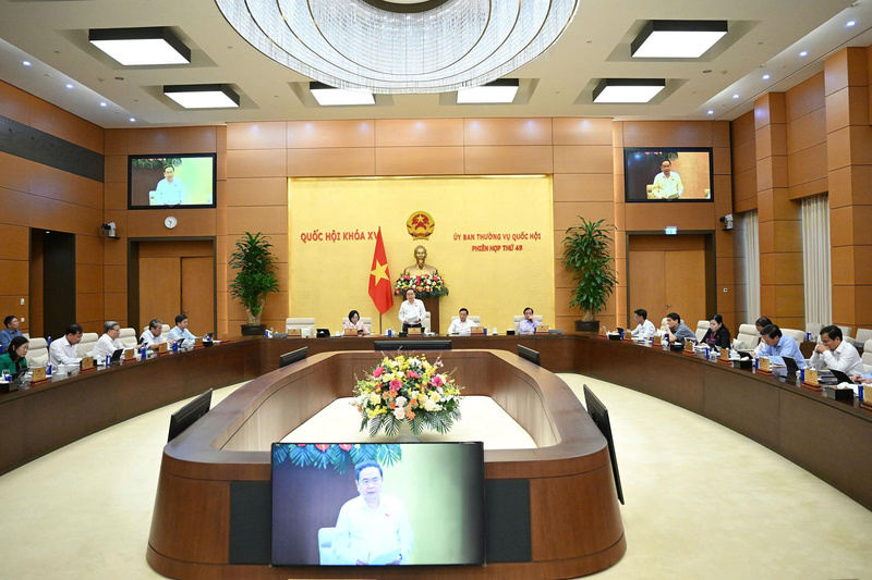 Quang cảnh phiên bế mạc. Ảnh: VPQH.