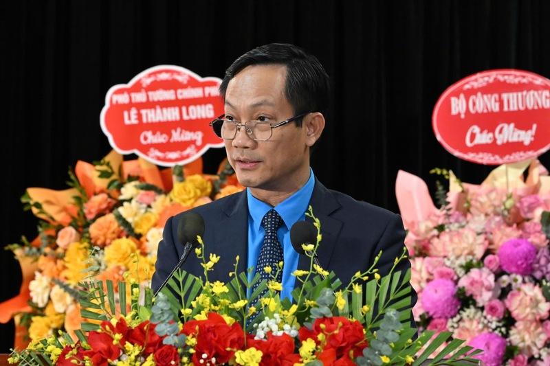 Ông Lê An Hải - Chủ tịch Công đoàn Công Thương Việt Nam. Ảnh: Nguyễn Nam.