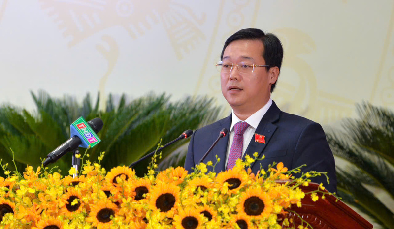 Ông Lê Quốc Phong, Bí thư Tỉnh ủy Đồng Tháp. Ảnh: Khánh Ngọc.