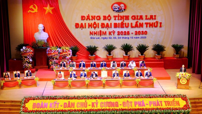 Đại hội đại biểu Đảng bộ tỉnh Gia Lai lần thứ I, nhiệm kỳ 2025 - 2030.
