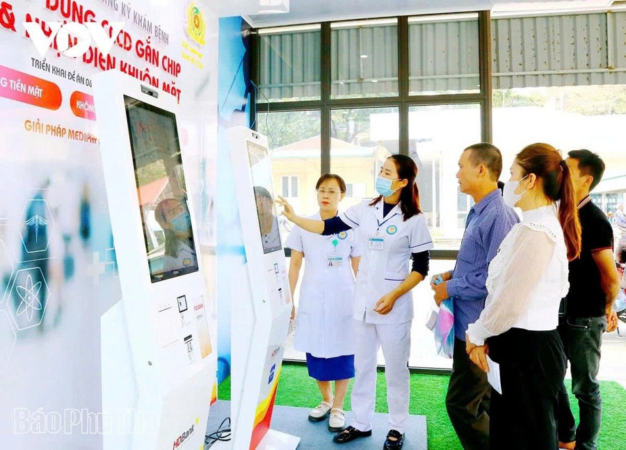 Các TTYT, cơ sở khám chữa bệnh ở Phú Thọ 100% triển khai hồ sơ bệnh án điện tử cho người đến khám và điều trị.