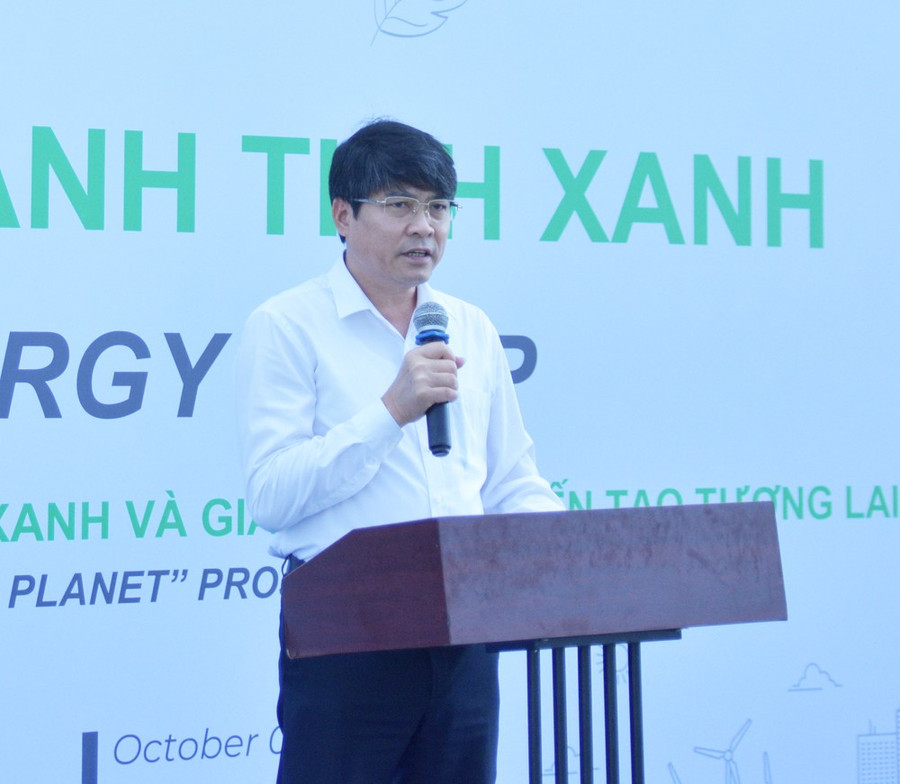 Ông Đoàn Xuân Thanh - Phó Giám đốc Sở GD&ĐT tỉnh Bắc Ninh phát biểu. 1.jpg